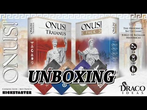 Unboxing: Onus! Traianus from DracoIdeas