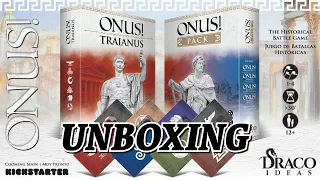 Unboxing: Onus! Traianus from DracoIdeas