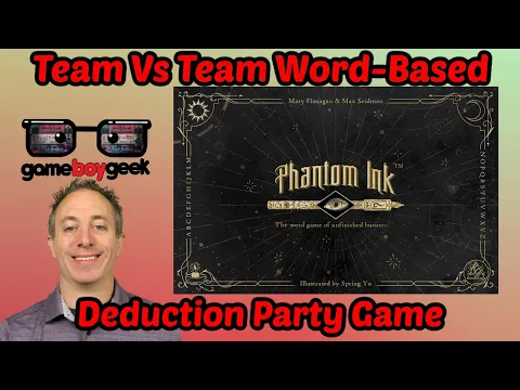 Phantom Ink - A Thematic Team Vs Team Word Based Deduction Party Game
