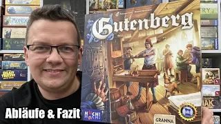 Gutenberg (Huch!) - historisches Kennerspiel ab 12 Jahre zur Zeit der Druckerei