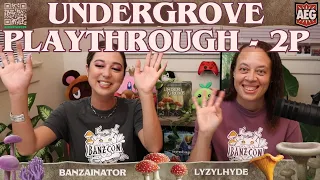Undergrove Board Game Playthrough - 2 Player