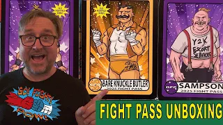 FIRST LOOK January/February Fight Pass w/Bonus & Gameplay 96 GO.FIGHT.POW! Card & Dice Fighting Game
