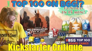 Teotihuacan: City of Gods Deluxe Master Set - Kickstarter Critique Review