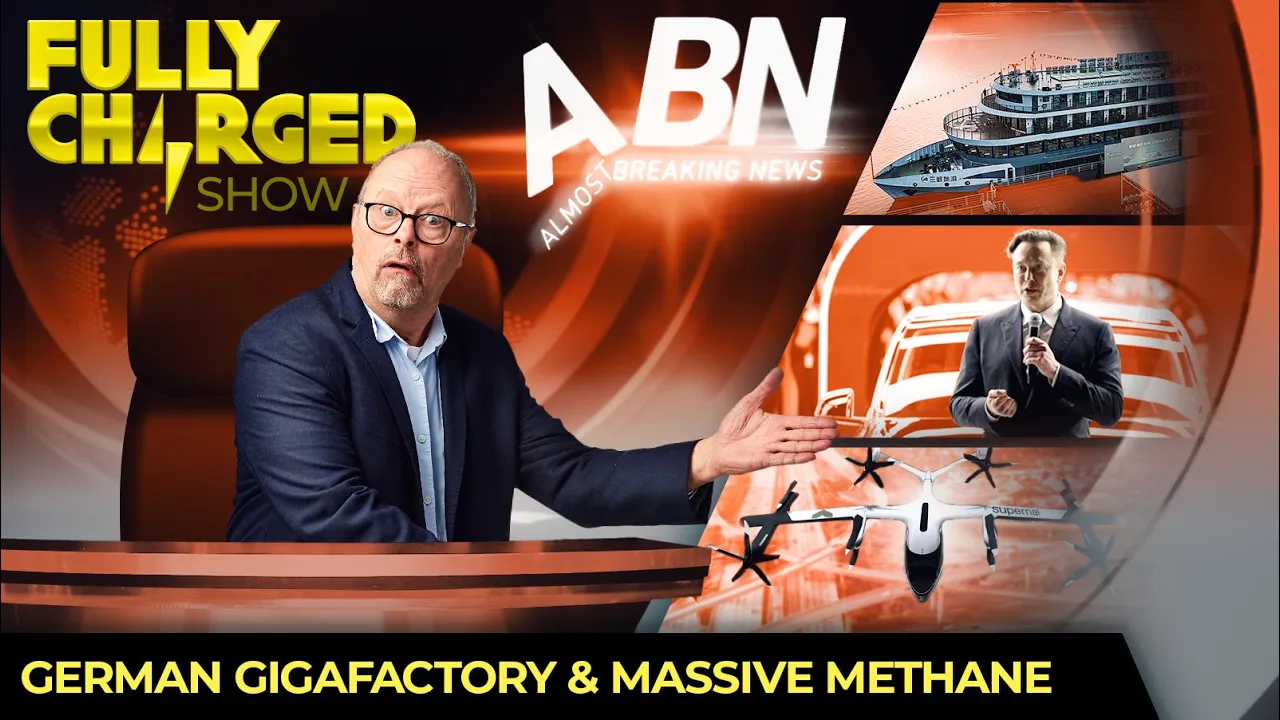 Germany Gigafactory opens + MASSIVE methane leak!! - Almost Breaking News