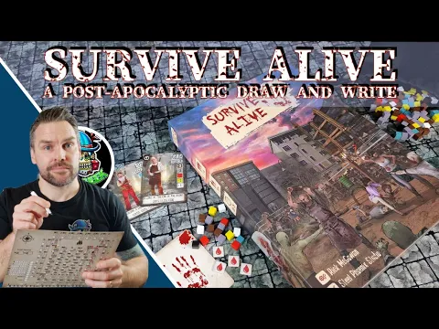 Survive Alive - A post-apocalyptic Draw and Write