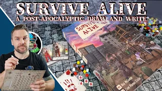 Survive Alive - A post-apocalyptic Draw and Write