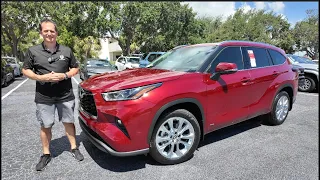 The 2025 Toyota Highlander Hybrid is the MOST fuel efficient midsize 3-Row SUV!