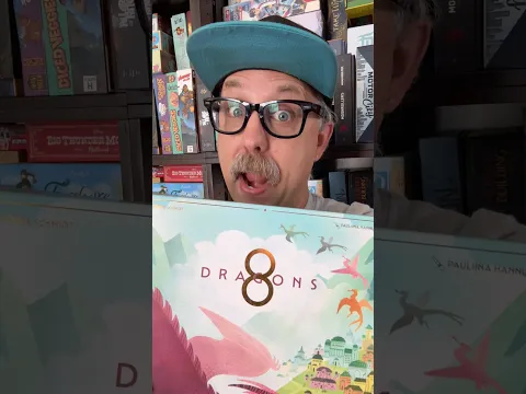 8 Dragons is such a cool & unique game! #boardgames #tabletopgames #gamenight #gamer