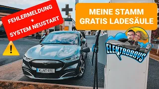 Meine GRATIS Stamm Ladesäule | Mustang Mach-E Fehlermeldung System Neustart.