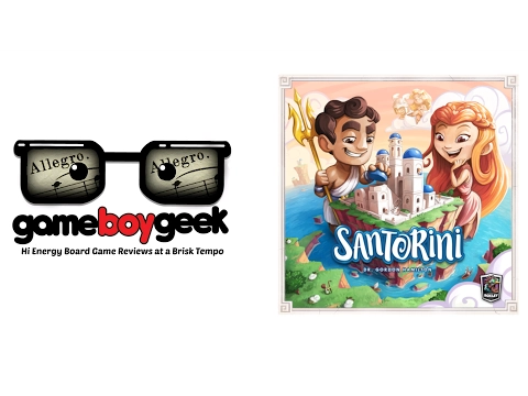 Santorini (Allegro 2-min) Review with the Game Boy Geek