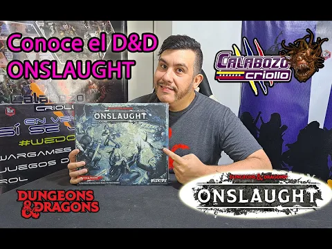 ⚔️🐉Conoce el Juego D&D ONSLAUGHT🐉⚔️