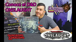 ⚔️🐉Conoce el Juego D&D ONSLAUGHT🐉⚔️