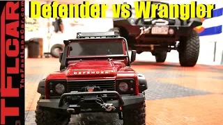 Warn Winch Tug of War: Land Rover Defender vs Jeep Wrangler!