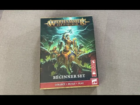 The Discriminating Gamer: Warhammer Age of Sigmar: Beginner Set unboxing with Ray