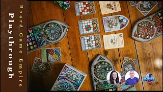 Sagrada Passion How to Play, Playthrough, & Review - Floodgate Games