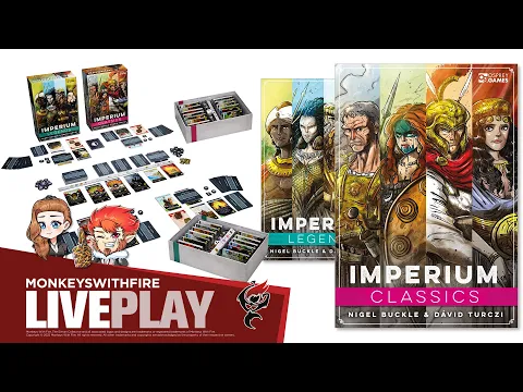 IMPERIUM: CLASSICS - OSPREY GAMES | BOARD GAME LIVE PLAY |