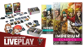 IMPERIUM: CLASSICS - OSPREY GAMES | BOARD GAME LIVE PLAY |