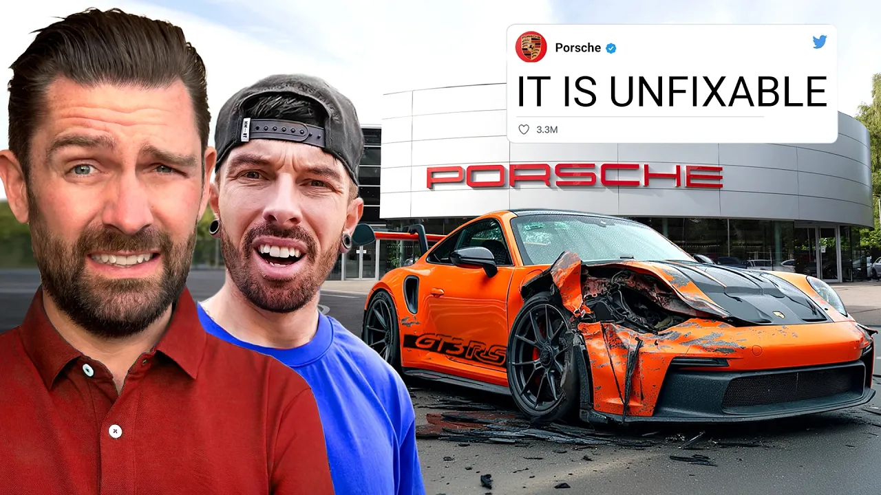 PORSCHE WANT BACK MY WRECKED GT3 RS THAT MAT ARMSTRONG REBUILT