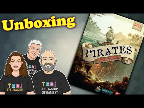 Pirates of Maracaibo Unboxing ️ Epic Pirate Adventure & Strategy Board Game Revealed!
