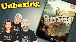 Pirates of Maracaibo Unboxing ️ Epic Pirate Adventure & Strategy Board Game Revealed!