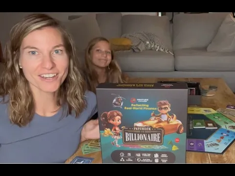 Introducing Paycheck to Billionaire, board game for monetary management.