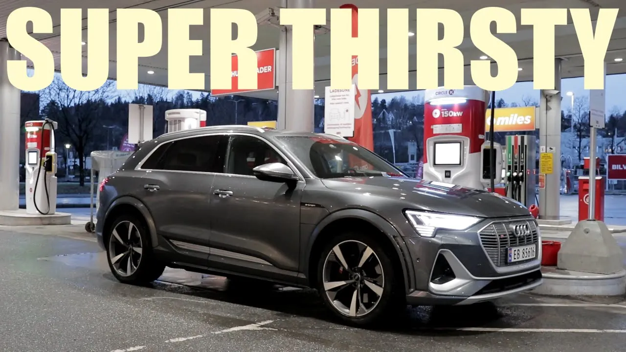 Audi E-Tron S 615km Range Test! (Norwegian High Speed Run)