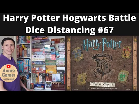 Dice distancing #67 Harry Potter: Hogwarts Battle how far do dice roll? * AmassGames * co-op deck IP