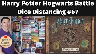 Dice distancing #67 Harry Potter: Hogwarts Battle how far do dice roll? * AmassGames * co-op deck IP