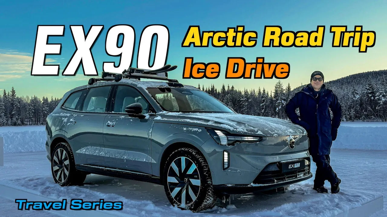 2025 Volvo EX90 Arctic Adventure - Luxury + Electric Meets the ICE