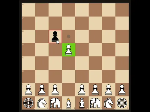 How the Padati (Pawn) Moves – Chaturanga/Shatranj Chess
