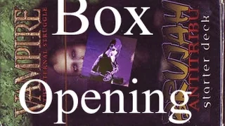 Box Opening of VTES Brujah Antitribu Starter