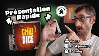Présentation rapide de ️ CHILI DICE️ #gigamic #expliquemoica