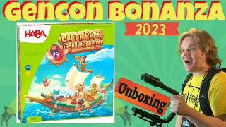 Capt'n Pepe: Treasure Ahoy! Hot LEGACY Game Unboxing at Gen Con 2023. Spoilers!