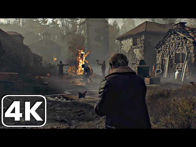 Resident Evil 4 Remake Demo Chainsaw - Gameplay completa