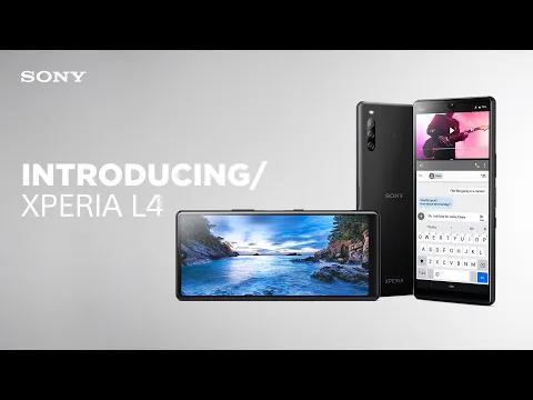 Video zu Sony Xperia L4 Blau