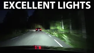 Opel Corsa-e headlights test