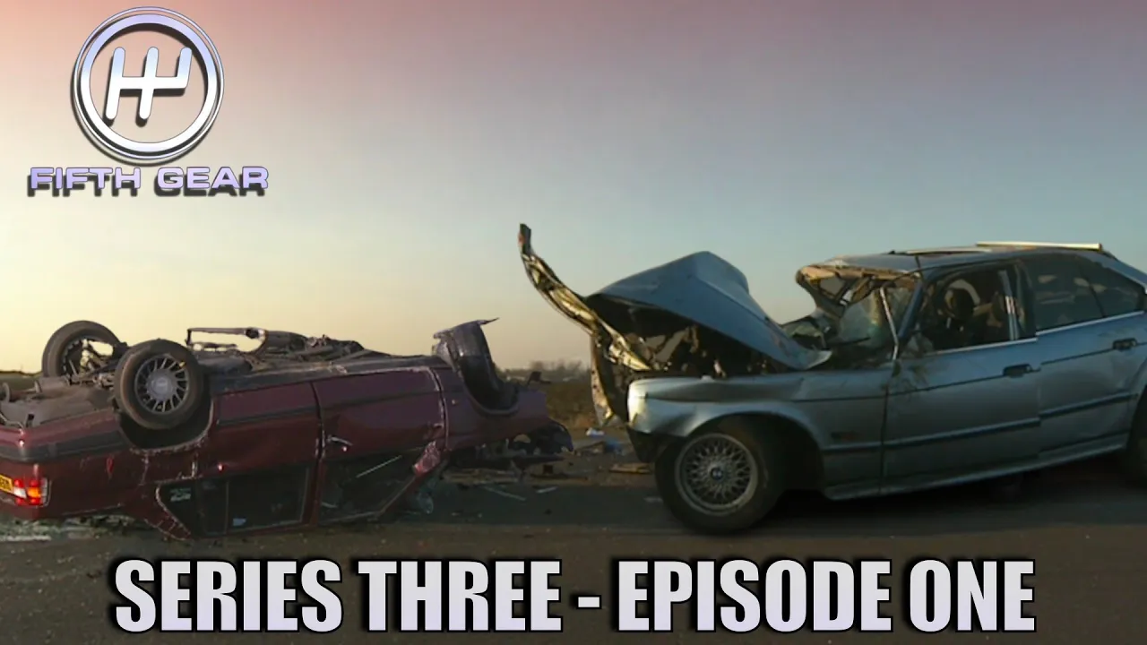 BMW vs VOLVO HUGE 60mph Crash Test which one survived? | S3 E1 Full Episode Remastered | Fifth Gear