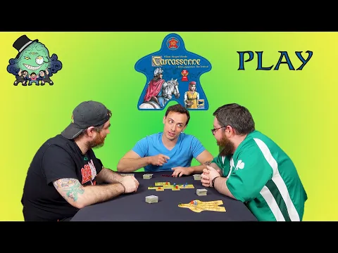 Carcassonne Playthrough - We Built This City on Winding Roads