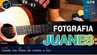 Como tocar Fotografia de JUANES en Guitarra Acustica (HD) Tutorial