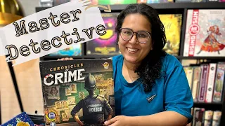Crime solving Board Game - Impressions 8.5/10