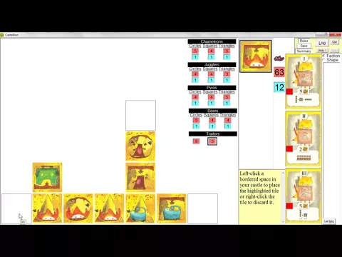 CASTELLION - QUICK TUTORIAL AND SOLO PLAYTHROUGH - PART 1