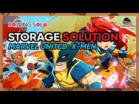 Featured Product | Tinkering Paws | Marvel United X-Men Storage Solution