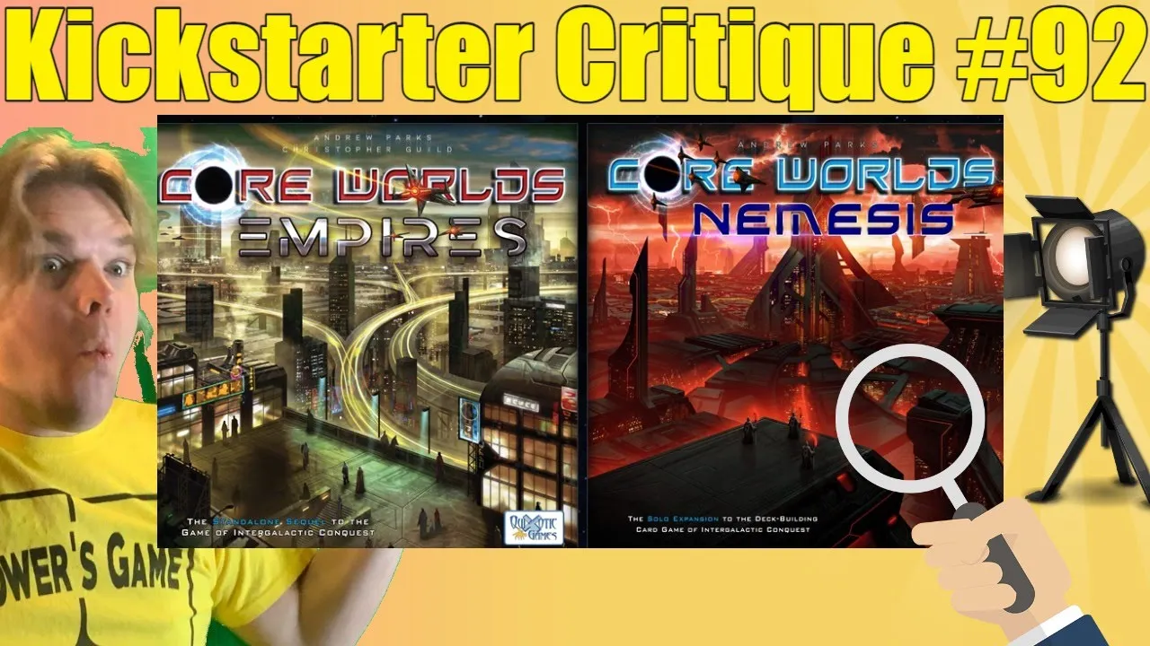 Core Worlds: Empires + Nemesis - Kicksytarter Critique #96