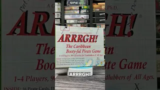 Let’s unbox Arrrgh! The Caribbean Booty-ful Pirate Game. #boardgames #arrrgh #pirates #boardgamegeek