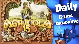 Agricola 15 - Daily Game Unboxing