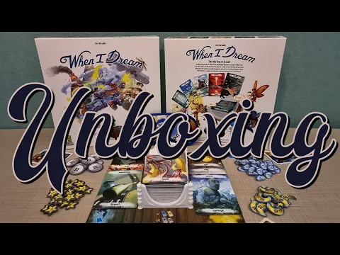 When I Dream - ASMR Board Game Unboxing