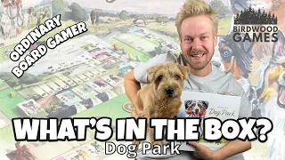 What's in the box? Dog park - Cutest dog game ever?