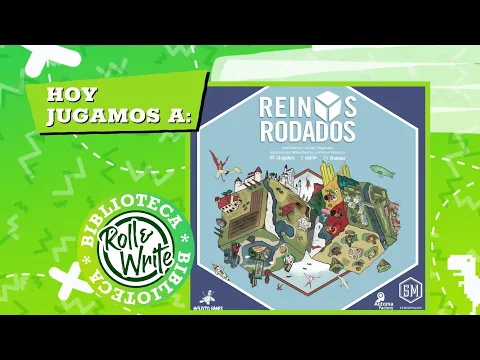 Hoy Jugamos a Reinos Rodados en castellano (Juego de Mesa Roll & Write) Rolling Realms