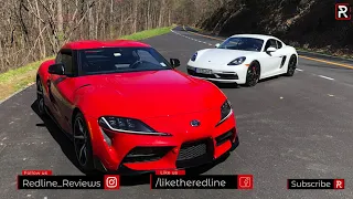 Toyota Supra Vs. Porsche Cayman GTS – Who Makes The Better Sports Car?