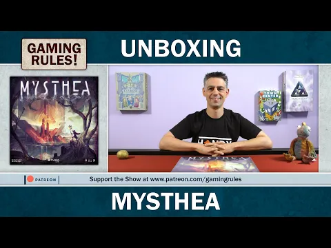 Mysthea - A Gaming Rules! unboxing & reboxing